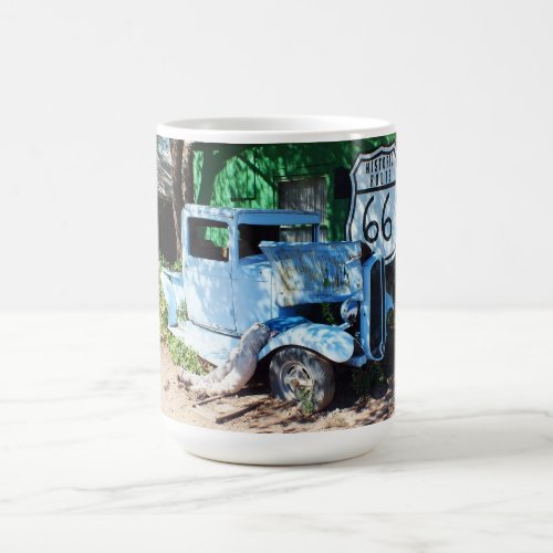 Old vehicle Route 66 Coffee Mug