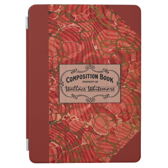 Old Victorian Classic Composition Book Ipad Air Cover Zazzle Com