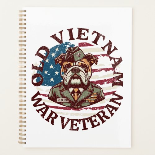 Old Vietnam War Vet Planner