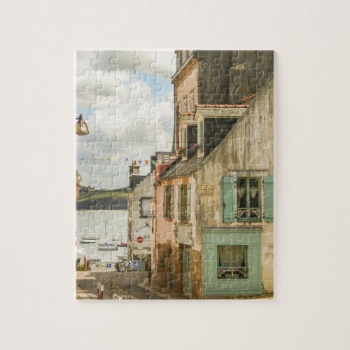 Old Village Brittany France Travel Adventure Jigsaw Puzzle