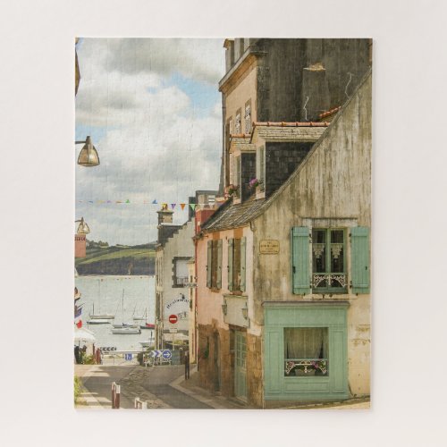 Old Village Brittany France Travel Adventure Jigsaw Puzzle