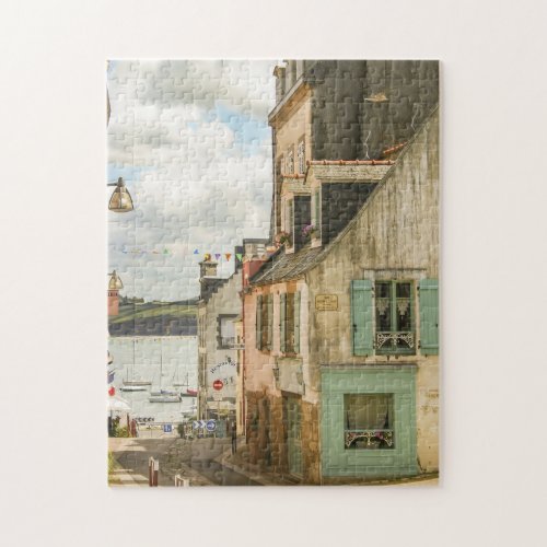 Old Village Brittany France Travel Adventure Jigsaw Puzzle