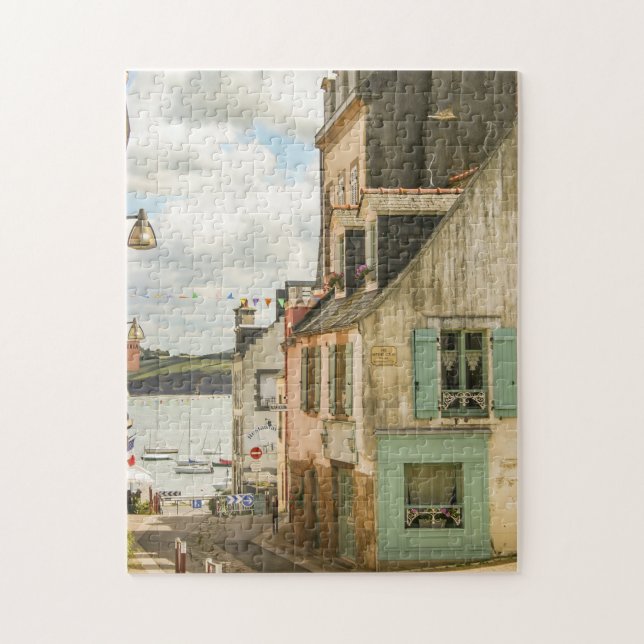 Old Village Brittany France Travel Adventure Jigsaw Puzzle (Vertical)
