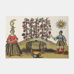 Old Vineyard, add text Doormat