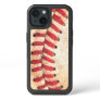 Old Vintage Baseball Ball Red Stitching iPhone 13 Case