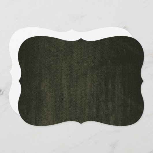 Old Vintage Black Denim pattern (Front/Back)