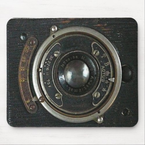 Old Vintage Camera Mouse Pad