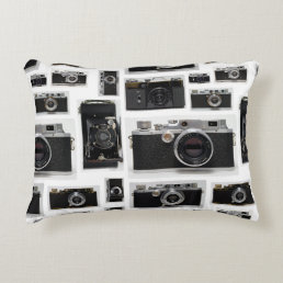 Old Vintage Cameras in Bulk Choose Color A Pillow