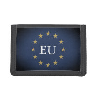 Old vintage European Union flag custom velcro