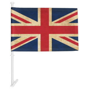 Old Vintage Grunge United Kingdom Flag Union Jack