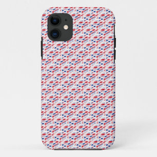 Old Vintage Grunge United Kingdom Flag Union Jack iPhone 11 Case
