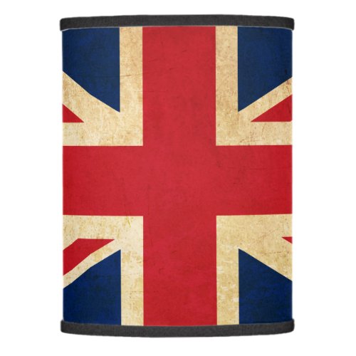 Old Vintage Grunge United Kingdom Flag Union Jack Lamp Shade