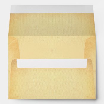 Old Vintage Paper Rustic Wedding Envelope by jinaiji at Zazzle