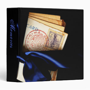 Old Vintage Postcards 1.5" Photo Album Binder