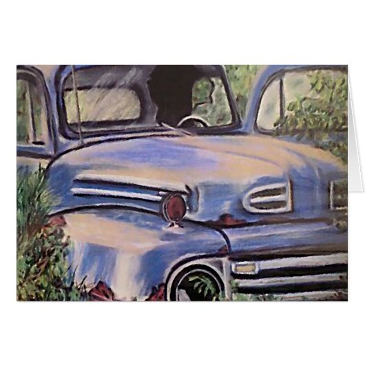 Old Vintage Truck Art (Front Horizontal)