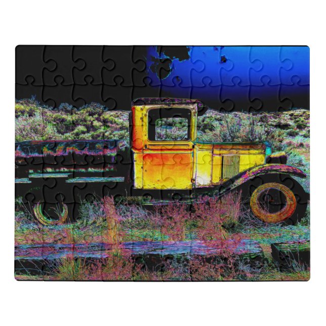 Old Vintage Truck Jigsaw Puzzle (Puzzle Horizontal)