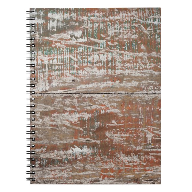 Old vintage wood texture backgroundabstract, home  notebook (Front)