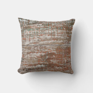 Old vintage wood texture backgroundabstract, home  throw pillow