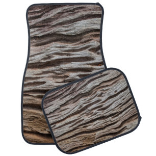 Old vintage wooden textureabstract, home decor, ba car floor mat