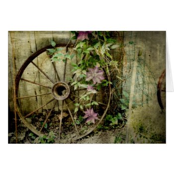 Old Wagon Wheel by deemac1 at Zazzle