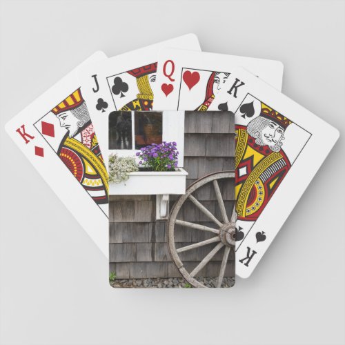 Old Wagon Wheel Playing Cards