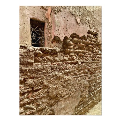 Old Wall in the Streets of the Medina _ Marrakech Photo Print