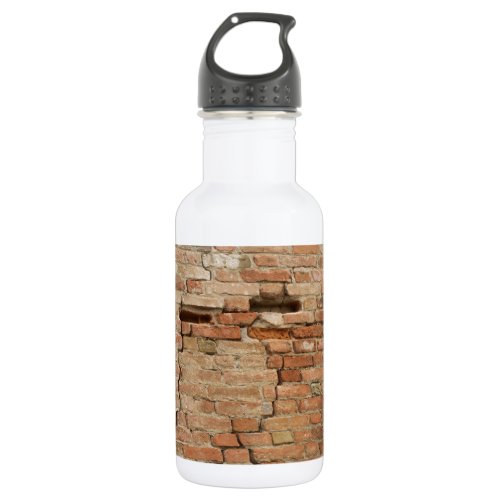 old wall stainless steel water bottle