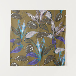 Old wall texture with cracks,  retro background,   tapestry