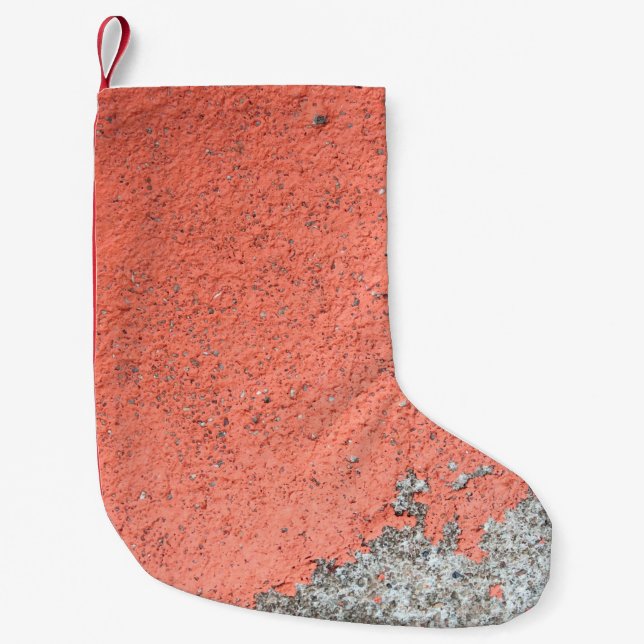 Old wall textureabstract, aged, aging, ancient, an small christmas stocking (Front)