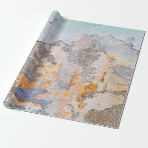 Old Wallgrunge, abstract, ancient, art, background Wrapping Paper