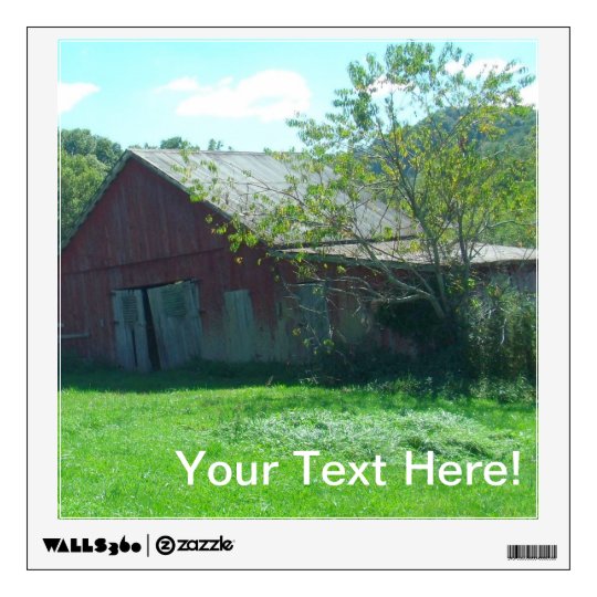 Old Weathered Barn Wall Decal