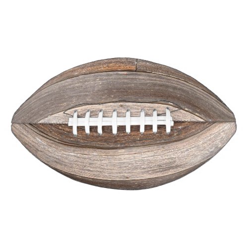 Old Weathered Wooden Exterior Wall of a Farmhouse Football