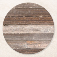 Old Weathered Wooden Exterior Wall of a Farmhouse