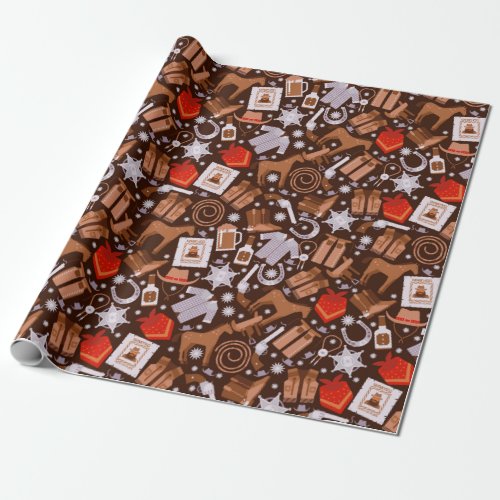 Old West Country Wrapping Paper