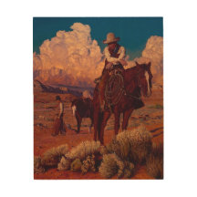 old west cowboy art