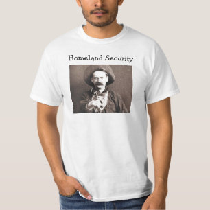 Old West Cowboy Homeland Security T Shirt