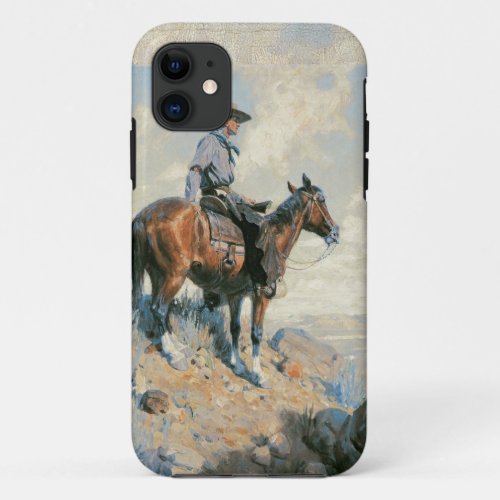 Old West Cowboy Scout iPhone 5 Cover