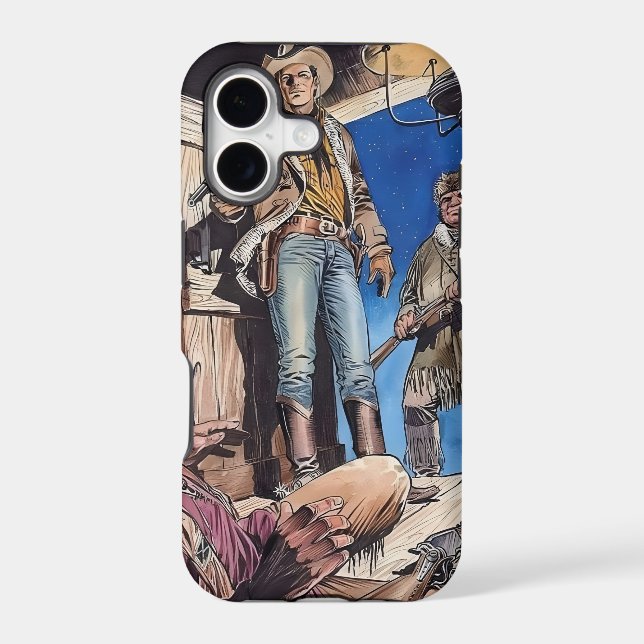 Old West Iphone Case (Back)