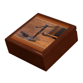 Old West Justice Giftbox Jewelry Box