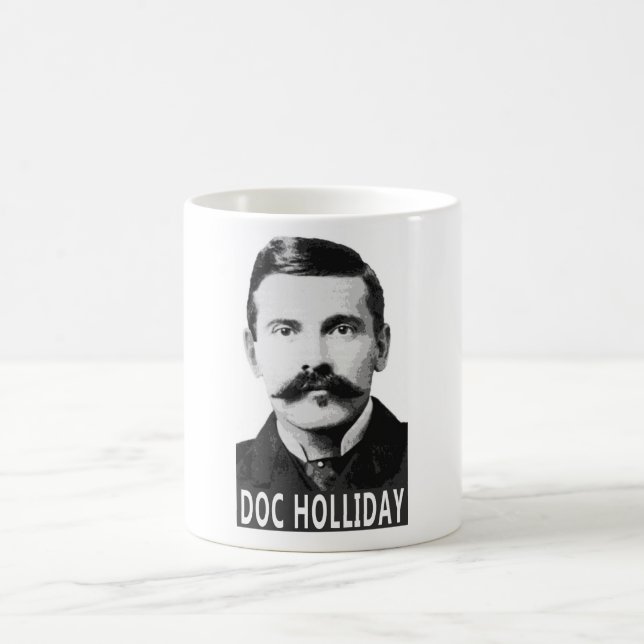 OLD WEST LEGEND DOC HOLLIDAY COFFEE MUG (Center)