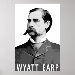 OLD WEST LEGEND WYATT EARP POSTER