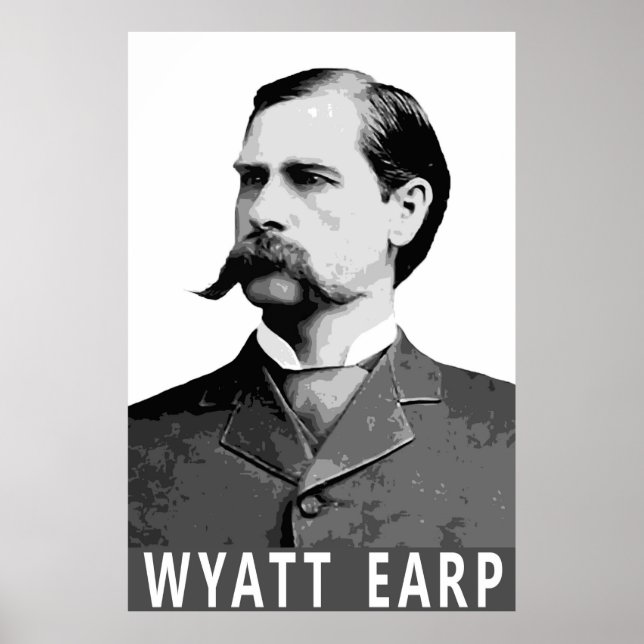 OLD WEST LEGEND WYATT EARP POSTER (Front)
