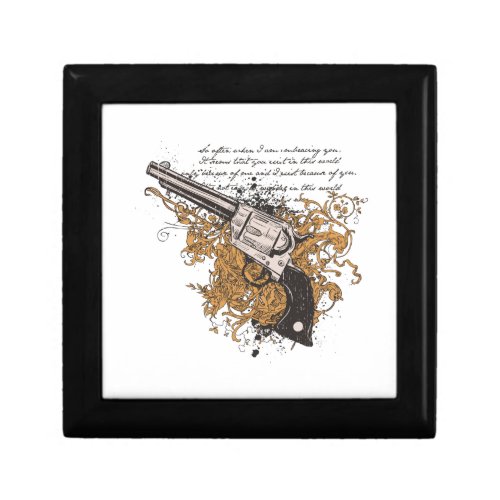 Old West Revolver Gift Box