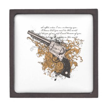 Old West Revolver Gift Box by customvendetta at Zazzle