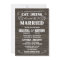 Old West Rustic Wood Wedding Invitations