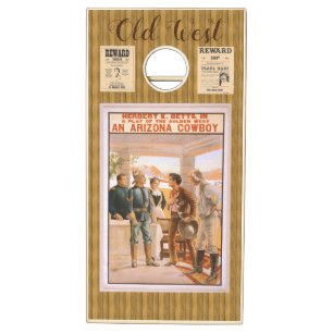 "Old West Trivia" Cornhole Set