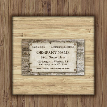 Old West Vintage Business Cards by JerryLambert at Zazzle