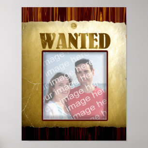 Old West Wanted Poster