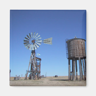 Old West Windmill Magnet