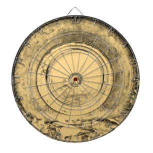 Old wheel of classic car #2 dart board